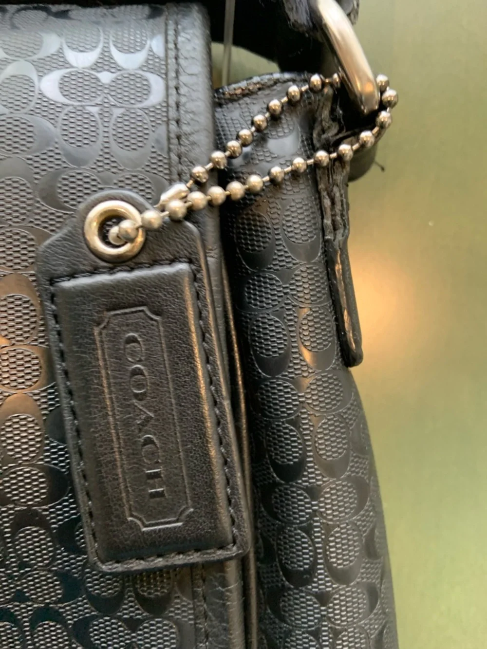 Coach Black Unisex Messenger Bag
